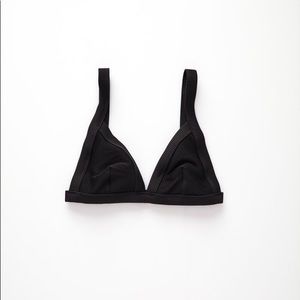 NWOT Zulu & Zephyr Harness Black Bikini Top